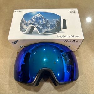 Brand new never used Ski Goggles Pro, Magnetic Snowboard Snow Goggles